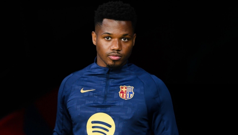 Ansu Fati lần cuối ra sân cho Barcelona?