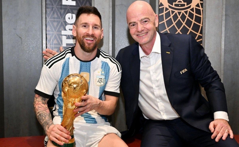 Chủ tịch FIFA muốn thấy Messi dự thêm một kỳ World Cup