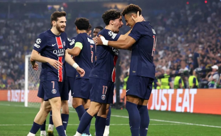 Trực tiếp PSG 4-0 Inter Milan: Dembele cú đúp kiến tạo