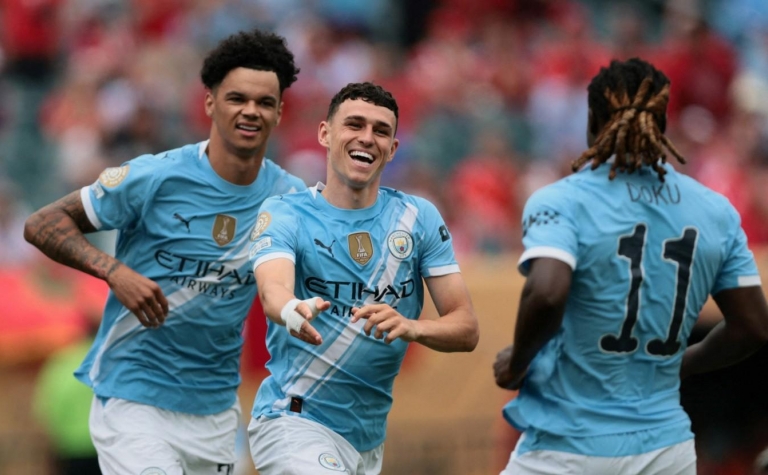 Trực tiếp Man City 3-0 Al Ain: Nghỉ giữa giờ