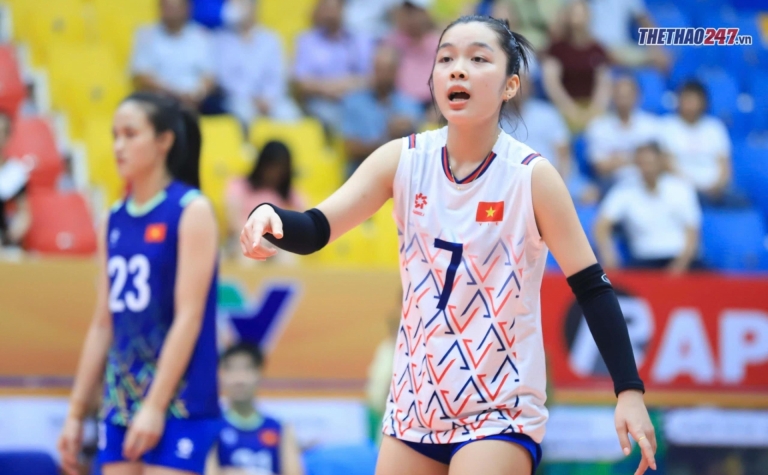 Trực tiếp bóng chuyền nữ U21 Việt Nam 1-1 U21 Thái Lan: Trở lại mạnh mẽ