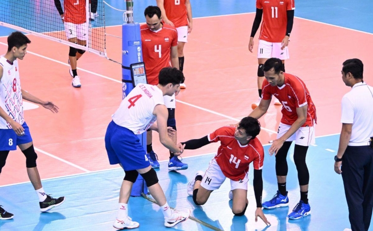 Trực tiếp bóng chuyền nam Việt Nam 0-0 Indonesia: Trận đấu bắt đầu