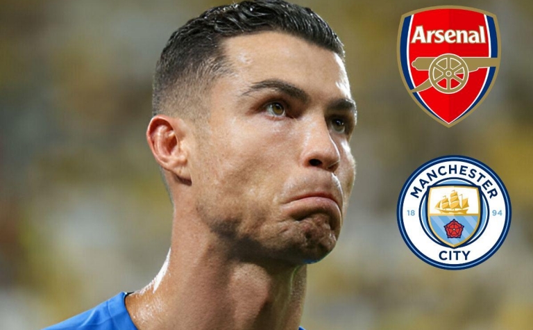 Arsenal hay Man City? Ronaldo chỉ thẳng nhà vô địch Ngoại hạng Anh 2023/24