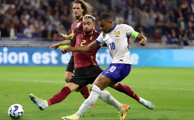 Vắng bóng Mbappe, Pháp dễ dàng nhấn chìm Bỉ tại Nations League