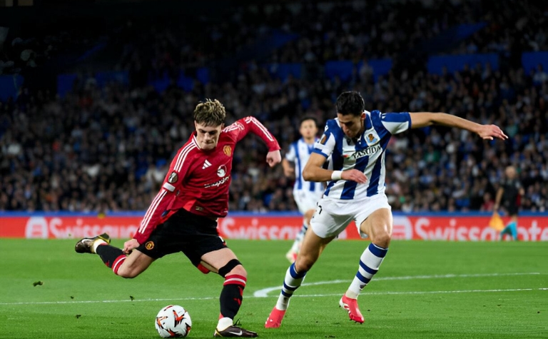 3 quả penalty, MU tạo 'cơn mưa' bàn thắng trước Real Sociedad