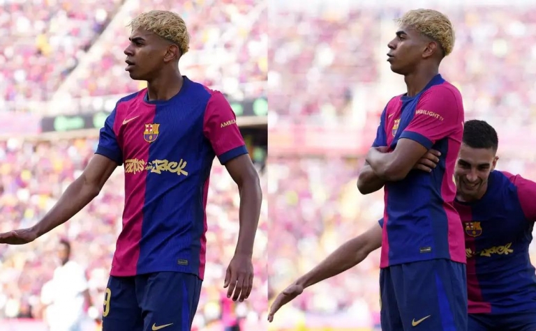 Yamal chế giễu Real Madrid bằng phong cách Ronaldo và Mbappe