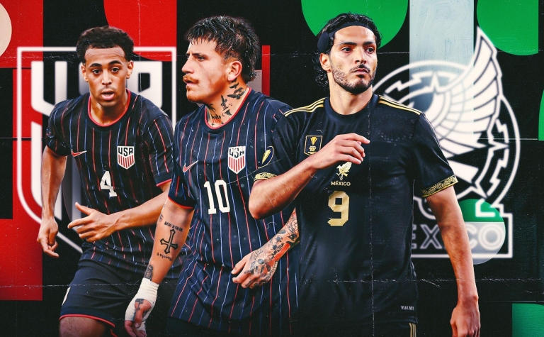 Trực tiếp Mỹ 0-0 Mexico: Trận đấu bắt đầu