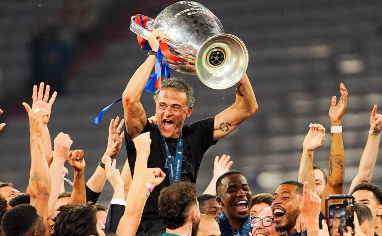 Cú ăn ba siêu vĩ đại của Luis Enrique