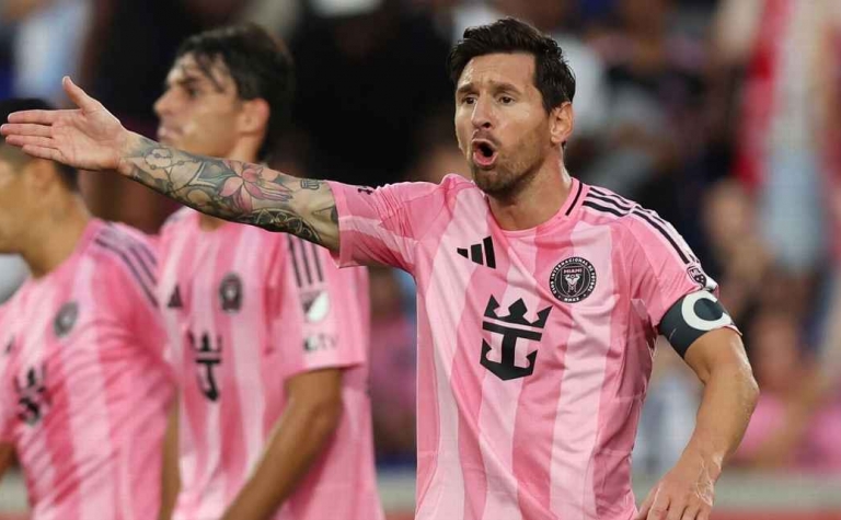 Trực tiếp Inter Miami 0-0 Atlas: Messi cùng De Paul xuất trận