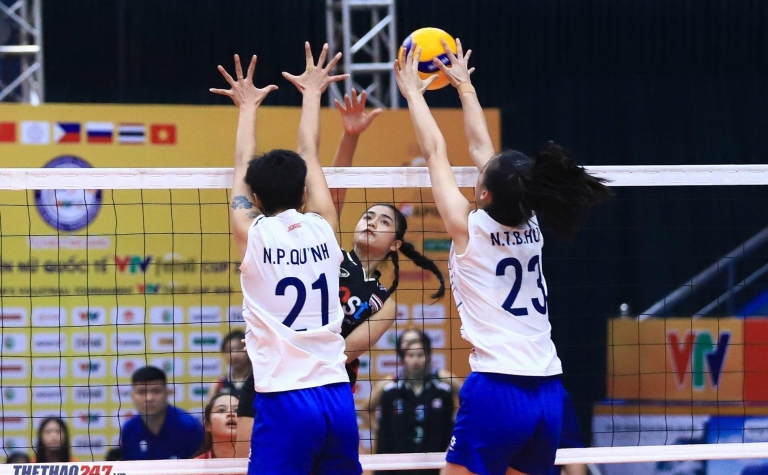 Trực tiếp bóng chuyền nữ U21 Việt Nam 1-1 U21 Thái Lan: Bám đuổi gắt gao