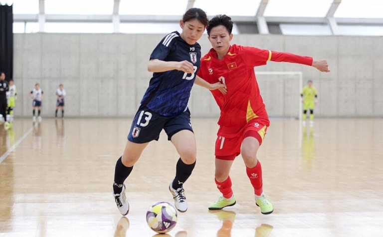 Trực tiếp futsal nữ Việt Nam 0-1 Nhật Bản: Cố gắng gỡ hoà