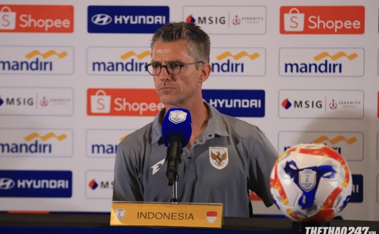 HLV U23 Indonesia nói thẳng trình độ U23 Việt Nam trước trận chung kết