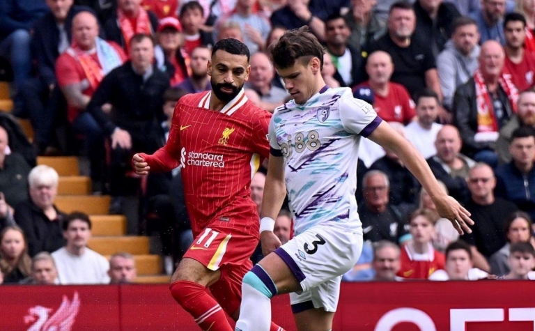 Trực tiếp Liverpool 2-0 Bournemouth: Diaz lập cú đúp