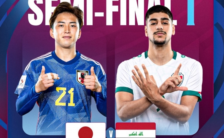 Trực tiếp U23 Iraq 0-2 U23 Nhật Bản: Thế trận 1 chiều