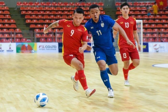 Trực tiếp futsal Việt Nam 1-1 Thái Lan: Đôi công hấp dẫn