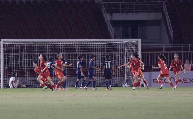 Trực tiếp U19 nữ Việt Nam 1-3 Thái Lan: Quá khó