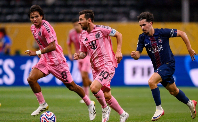 Messi mờ nhạt, Inter Miami bị PSG vùi dập 4 bàn không gỡ
