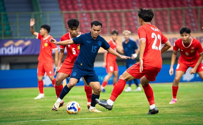 Bị Lào cầm hòa, U23 Campuchia phải quyết đấu với U23 Việt Nam