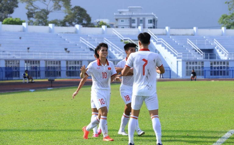 Trực tiếp U23 Việt Nam 1-0 U23 Lào: Khai thông bế tắc