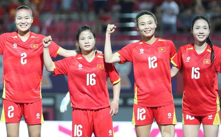 Trực tiếp nữ Việt Nam 4-0 nữ Campuchia: Thăng hoa