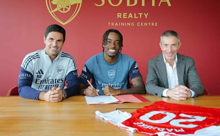 Arsenal công bố tân binh Noni Madueke
