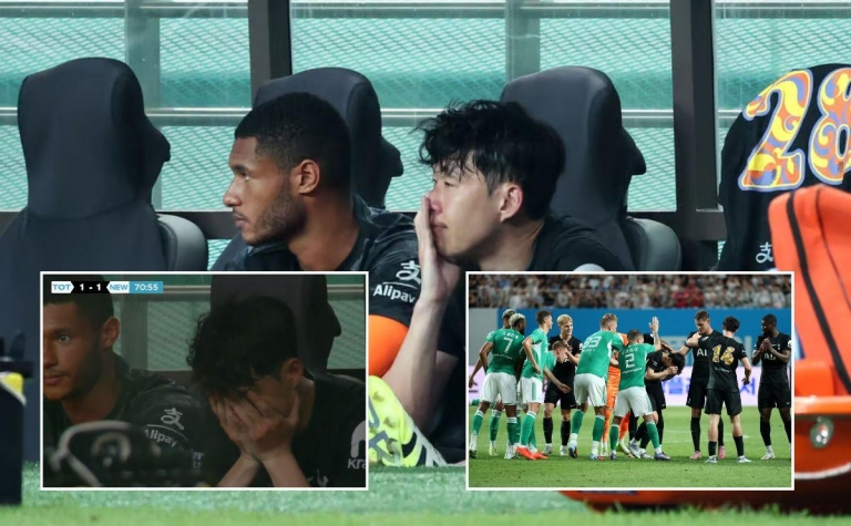 Son Heung-min bật khóc trong trận chia tay Tottenham