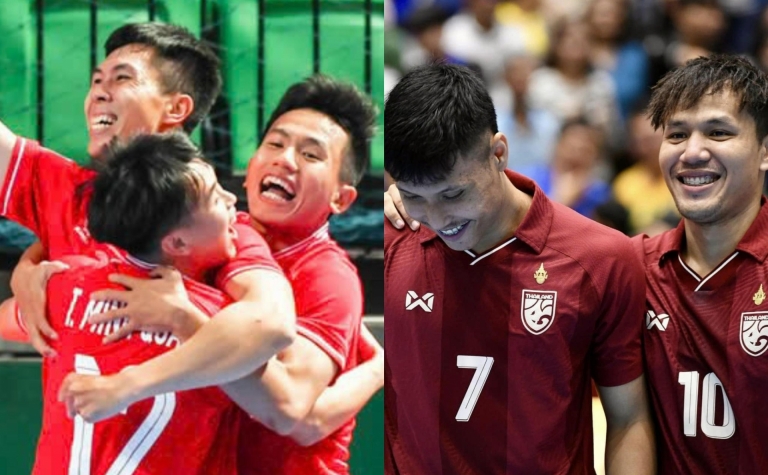 Việt Nam, Thái Lan 'dắt tay' nhau vào bán kết futsal Đông Nam Á