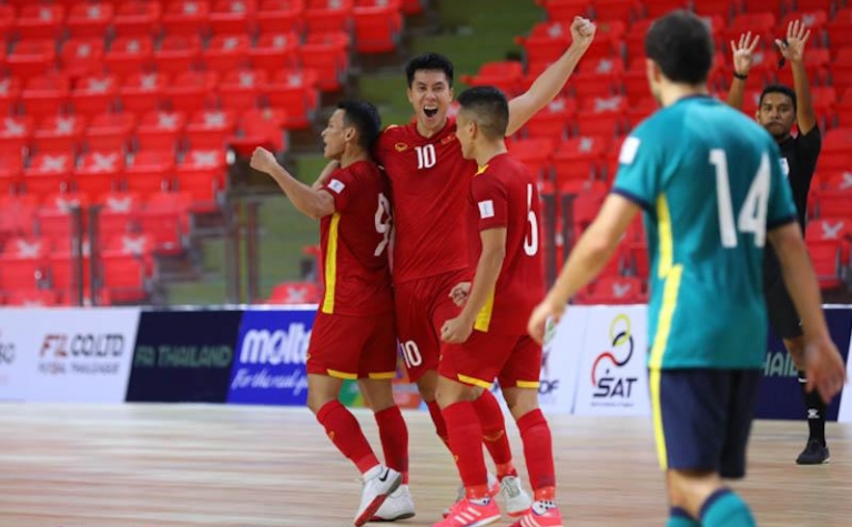 Trực tiếp futsal Việt Nam 0-1 Australia: Nỗ lực ép sân