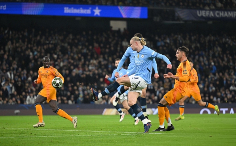 Trực tiếp Man City 1-0 Real Madrid: Haaland nổ súng