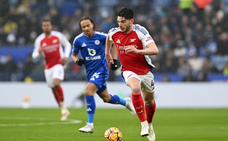 Trực tiếp Arsenal 0-0 Leicester: Áp đảo