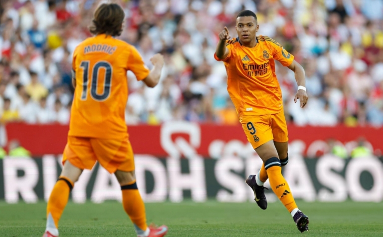 Mbappe và Bellingham lập công, Real thắng dễ Sevilla