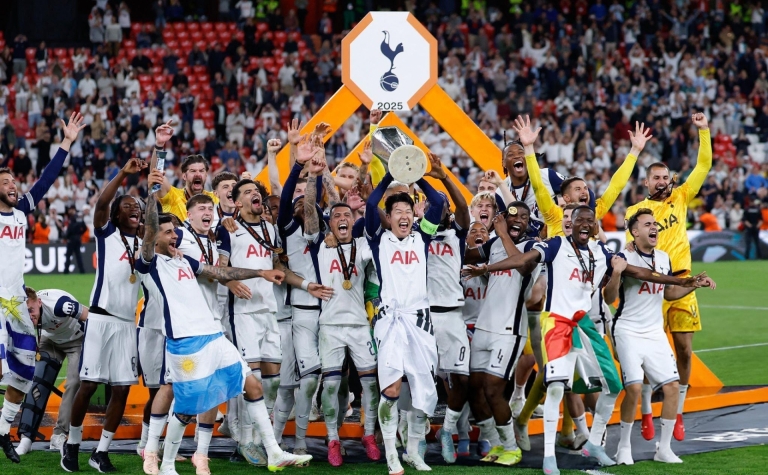 Hạ MU, Tottenham vô địch Europa League mùa 2024/25