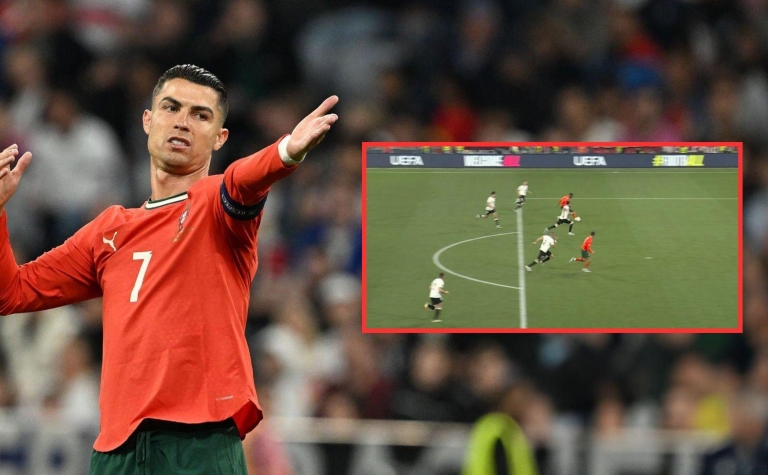Tại sao bàn thắng của Ronaldo không việt vị?