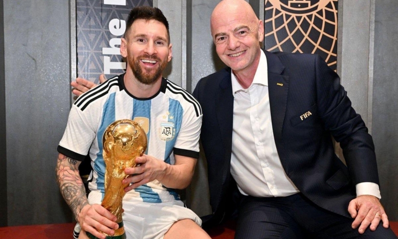 Chủ tịch FIFA muốn thấy Messi dự thêm một kỳ World Cup