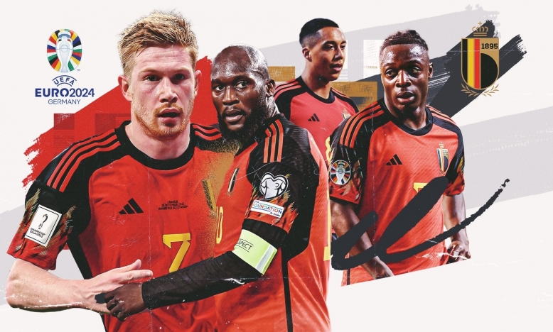 ĐT Bỉ công bố danh sách dự EURO 2024: ‘Ngọn lửa’ De Bruyne và Lukaku