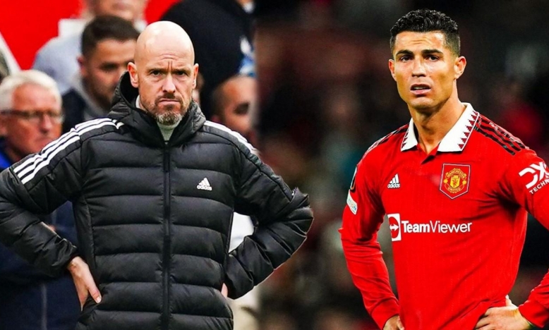 Erik ten Hag phản pháo Cristiano Ronaldo