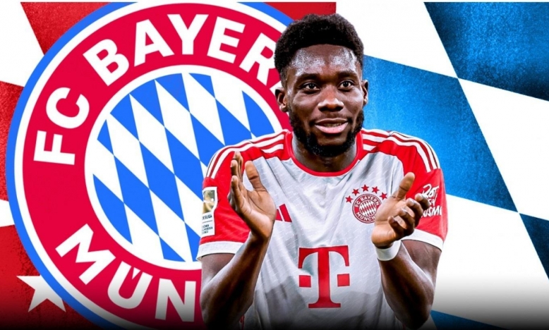 Bayern Munich thành công 'trói chân' Alphonso Davies với mức lương khổng lồ