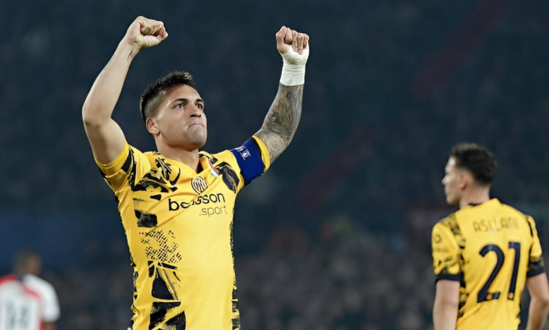 Lautaro lập công, Inter khuất phục Feyenoord tại Champions League