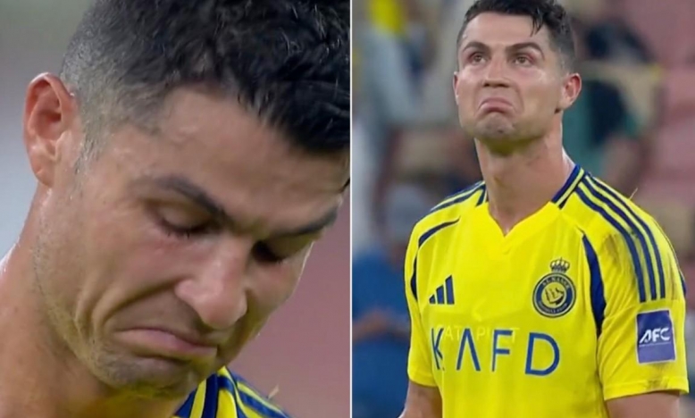 Cristiano Ronaldo hành động kỳ quặc khi Al Nassr bị loại