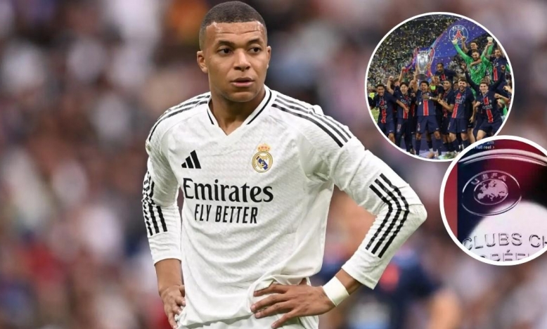 Mbappe phản ứng khi PSG vô địch Champions League