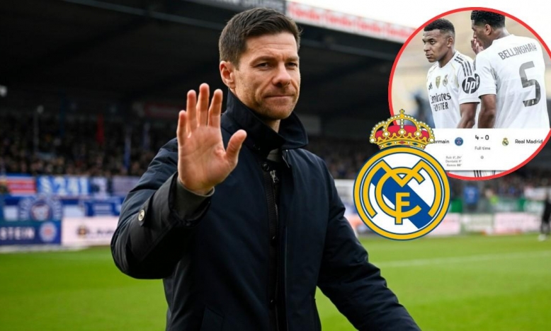 Xabi Alonso: 'Thua PSG 0-4 là điều tốt cho Real Madrid'