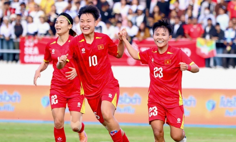 Áp đảo Indonesia, ĐT nữ Việt Nam chính thức vào chung kết SEA Games 33