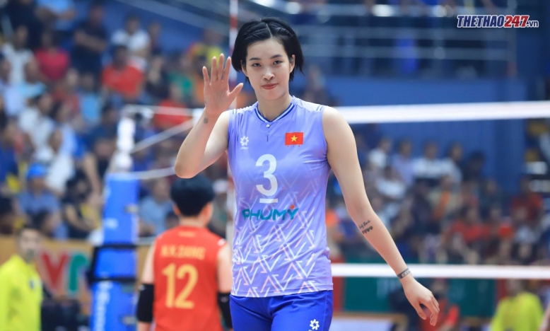 Bóng chuyền nữ Việt Nam thắng đậm trận ra quân VTV Cup 2025