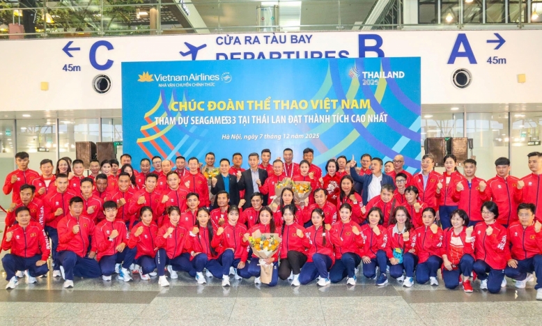 Đoàn thể thao Việt Nam chính thức lên đường dự SEA Games 33