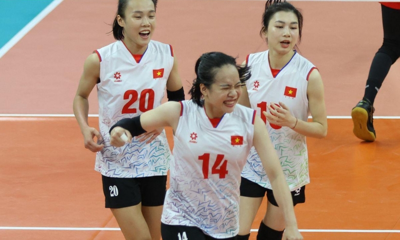 Thắng dễ Úc, bóng chuyền nữ Việt Nam có mặt ở chung kết AVC Challenge Cup 2024