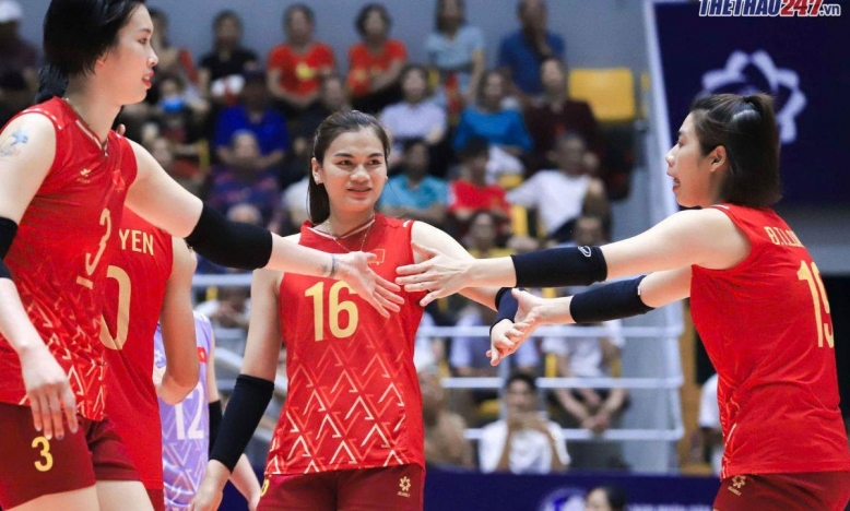 Bóng chuyền nữ Việt Nam lần thứ 3 liên tiếp vô địch AVC Nations Cup