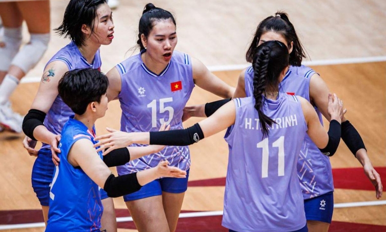 Trực tiếp bóng chuyền nữ Việt Nam 0-0 Myanmar: Áp đảo