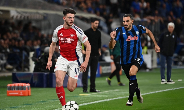 Trực tiếp Atalanta 0-0 Arsenal: Pháo thủ dồn ép