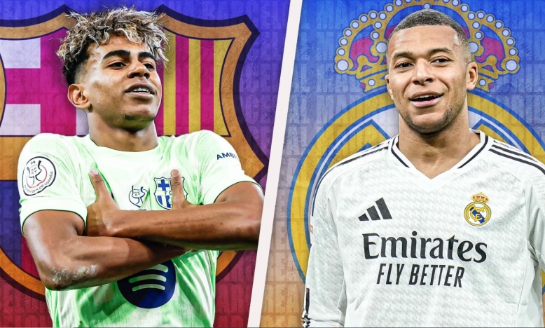 Trực tiếp Real Madrid vs Barca, 2h00 ngày 13/1/2025