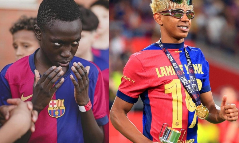 Barca trình làng thần đồng hơn cả Yamal, ghi 96 bàn sau 30 trận